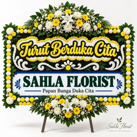 Papan Bunga Duka Pademangan